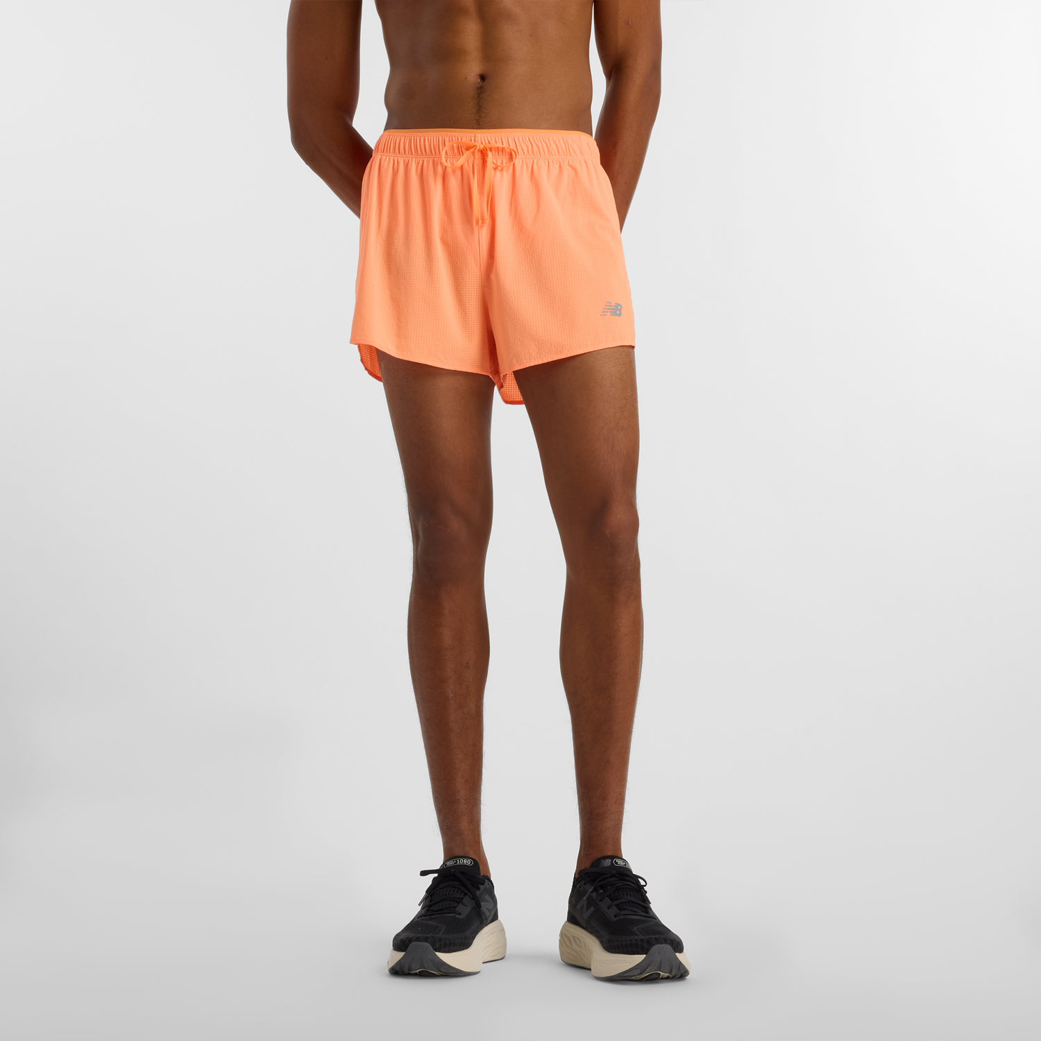 Šortky New Balance Impact Run 3 Inch Short Oranžová | NBMS51283HMO, 0