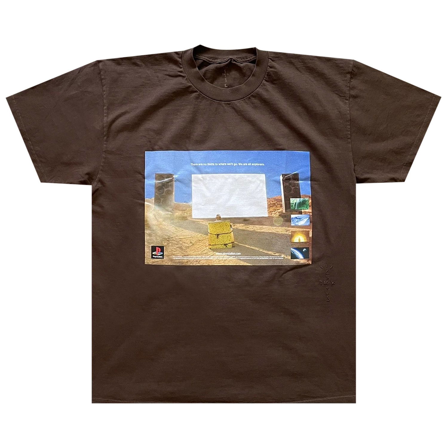 Tričko Cactus Jack by Travis Scott Monolith Day T-Shirt Hnedá | CJPS SS03 BROW, 1