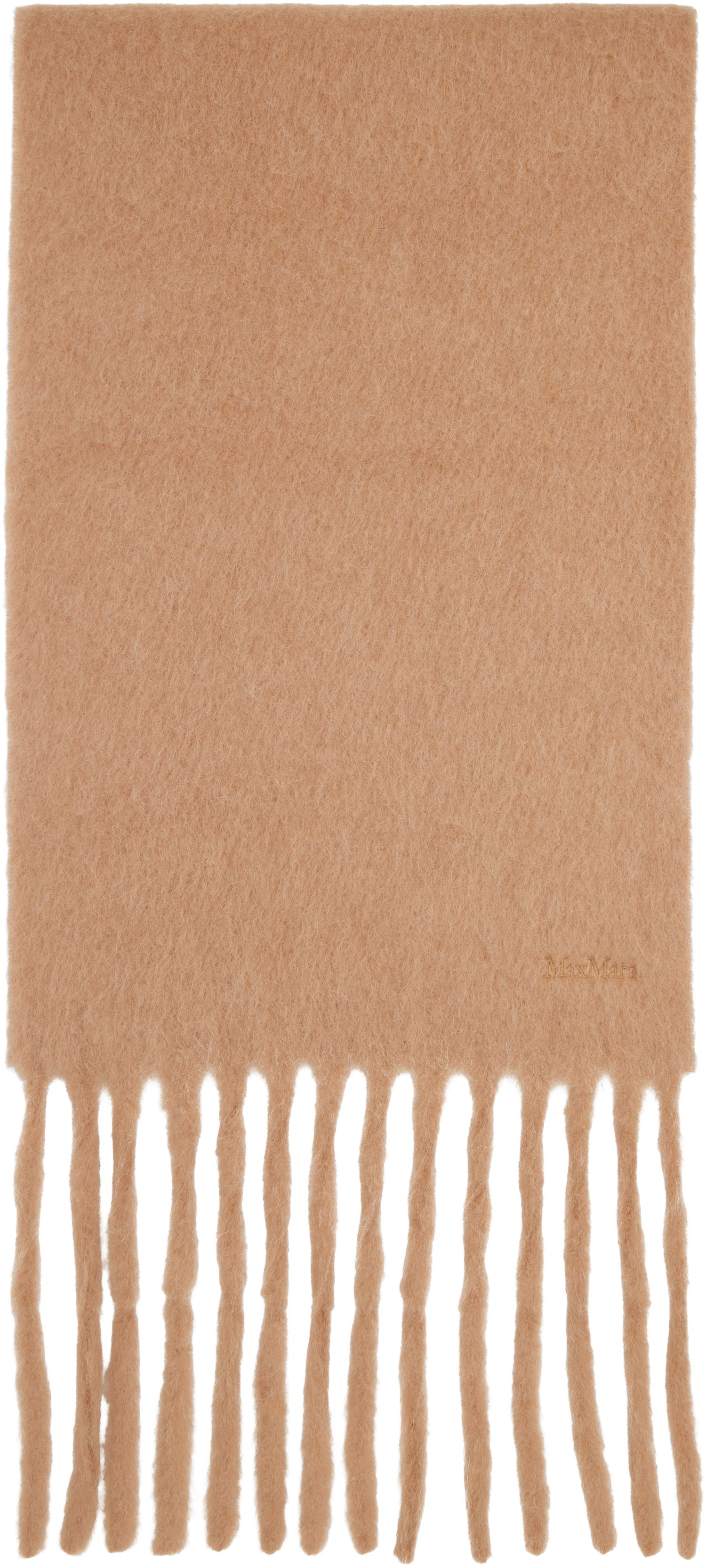Šál Max Mara Osso Fringed Scarf Vínová | 2524546022600, 1