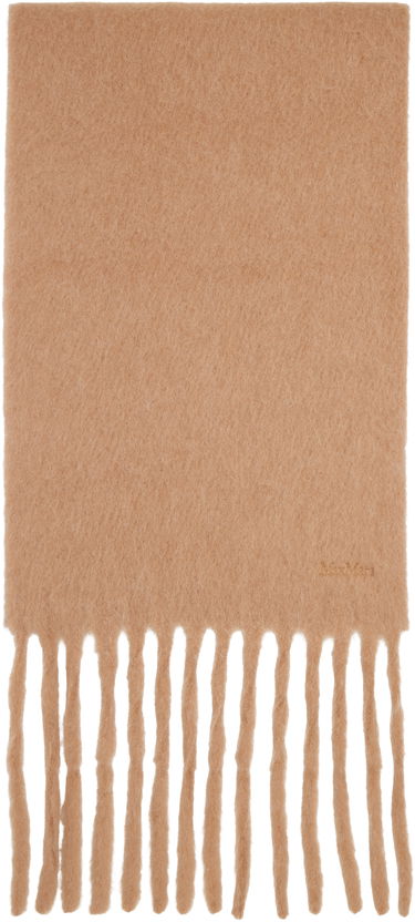 Šál Max Mara Osso Fringed Scarf Vínová | 2524546022600, 1