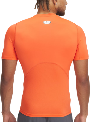Tričko Under Armour Under Armour HG Armour Comp Short Sleeve T-Shirt Oranžová | 1361518-847, 1