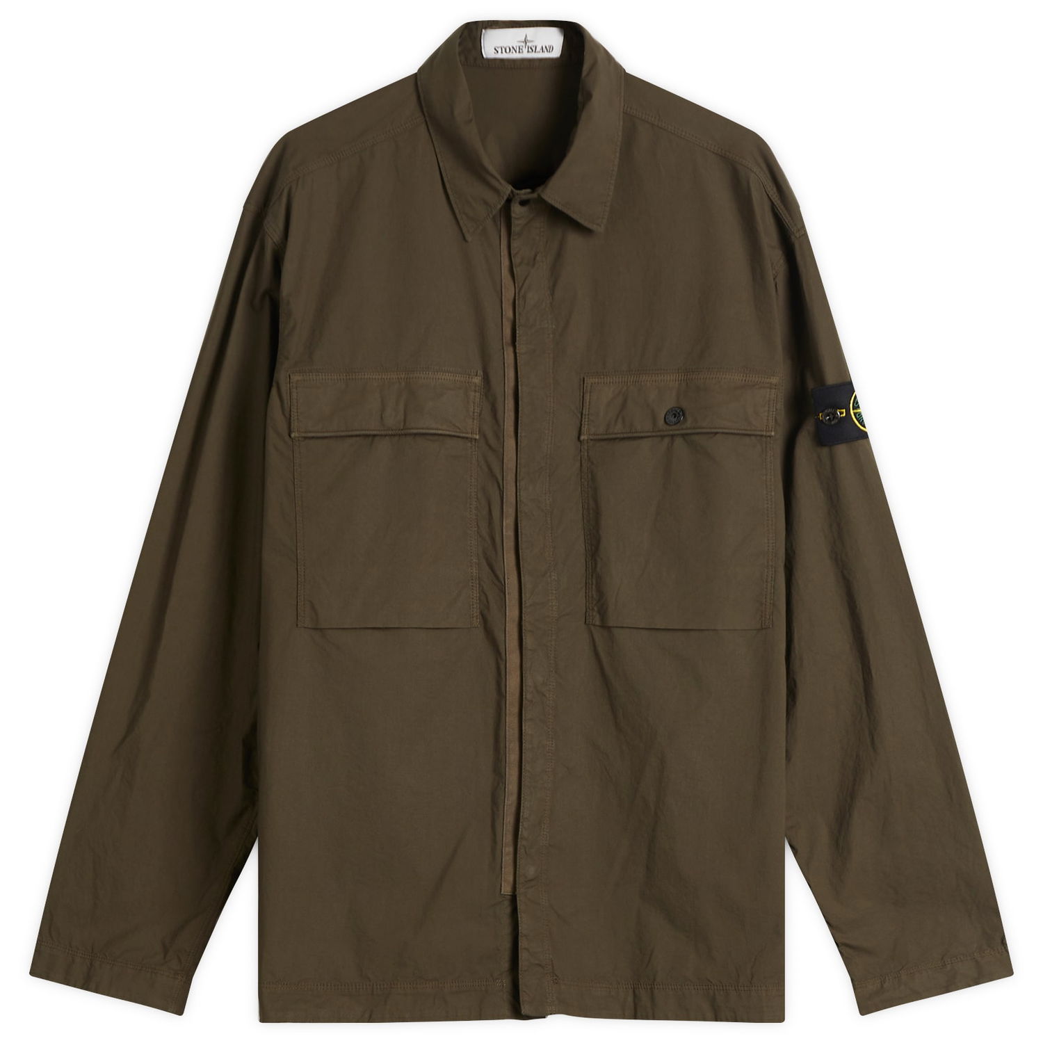 Košeľa Stone Island Tela Paracadute Shirt Jacket, Size Large Zelené | K1S151200015-V0054, 1