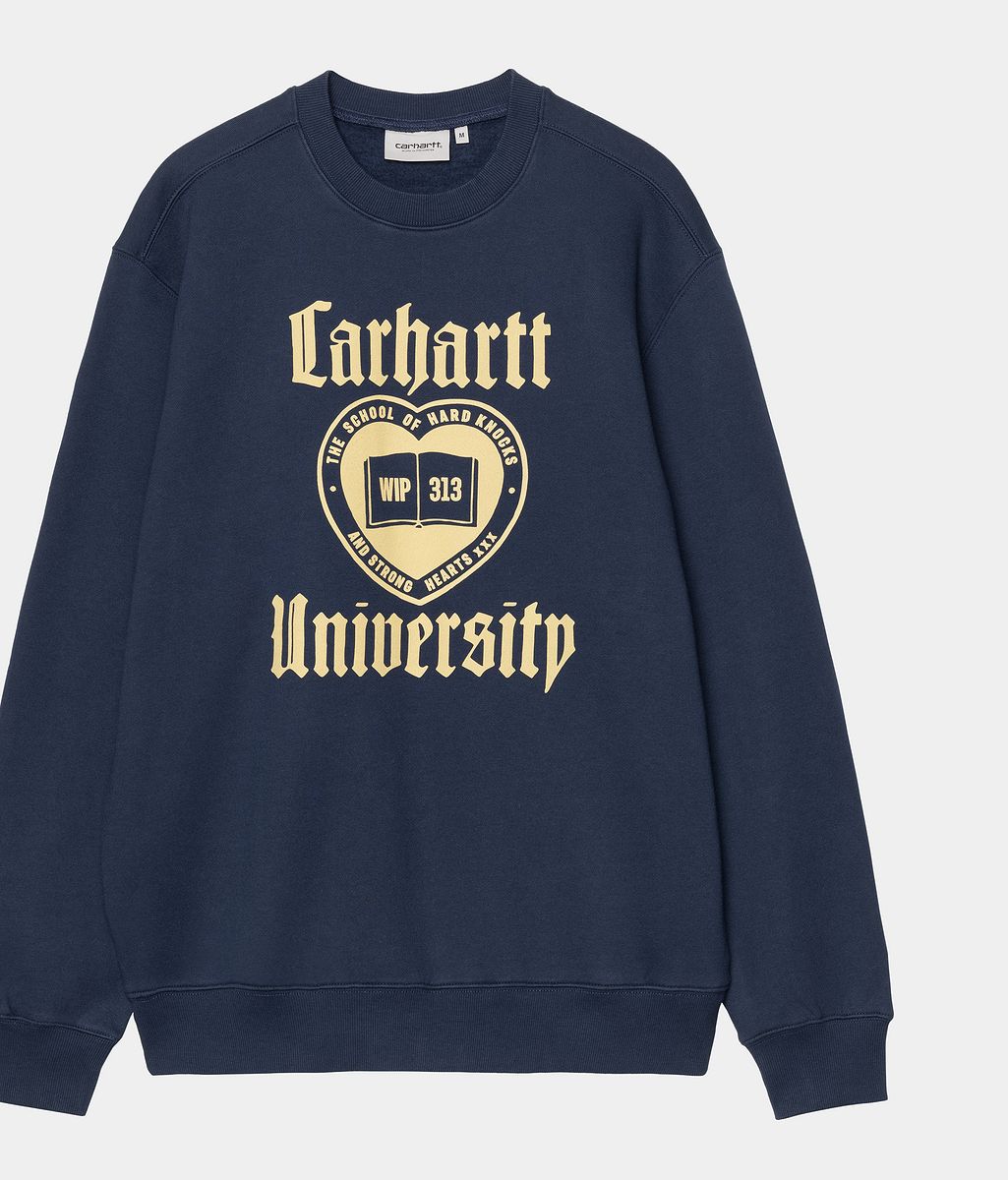 Mikina Carhartt WIP WIP Schooling Sweatshirt Navy | I035642_4, 0