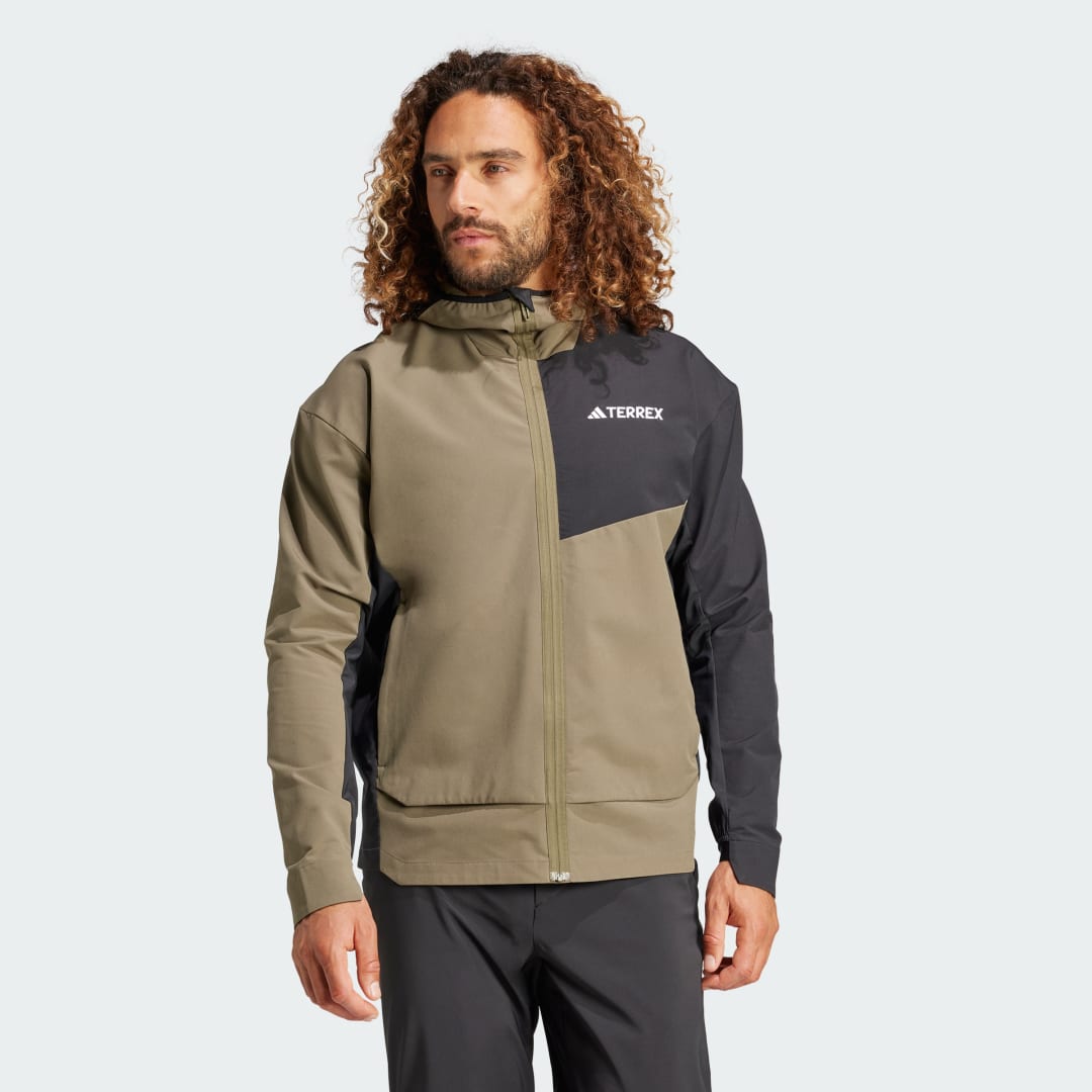 Bunda adidas Performance Terrex Multi Softshell Béžová | IX1488, 0