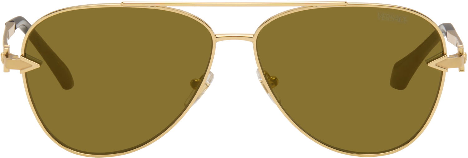 Slnečné okuliare Versace Avanti Pilot Sunglasses Metalická | 0VE2283 10027I61 8056262422144, 0
