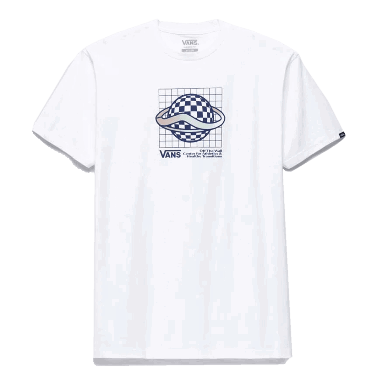 Tričko Vans Micro Trails Short Sleeve T-Shirt Biela | VN0007UVWHT, 0