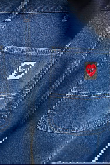 Džínsy Carhartt WIP Carhartt WIP Single Knee Pant Modrá | I034864.106, 3