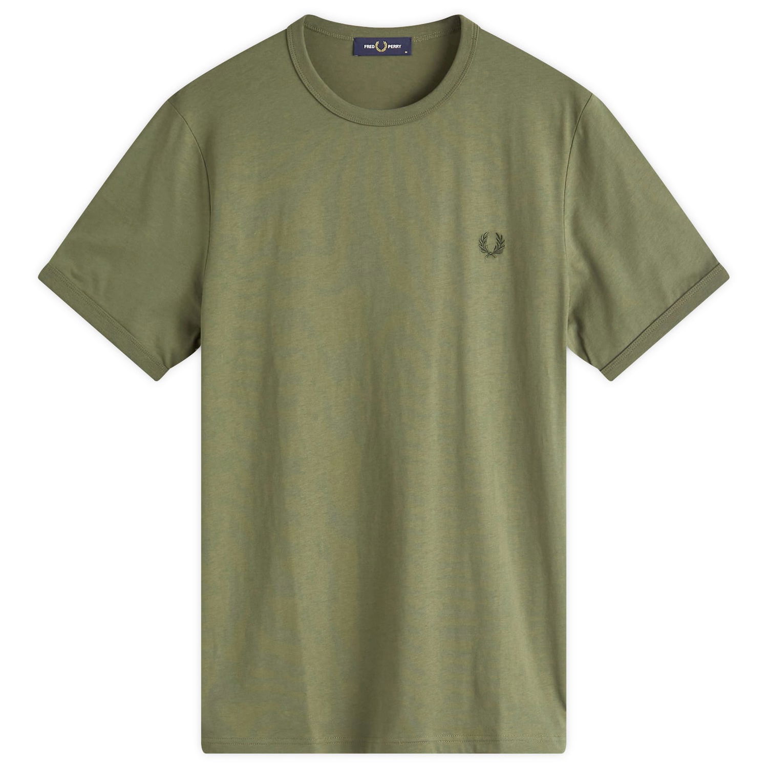 Tričko Fred Perry Ringer T-Shirt Zelené | M3519-X21, 0