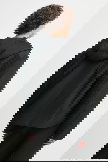 Bunda HELIOT EMIL Oversize Transitional Hooded Jacket Čierna | SS25.M.02.148.BLK01, 2