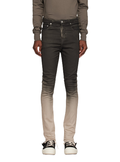Džínsy Rick Owens DRKSHDW Luxor Jeans Šedá | DU02C5366 SBEDE