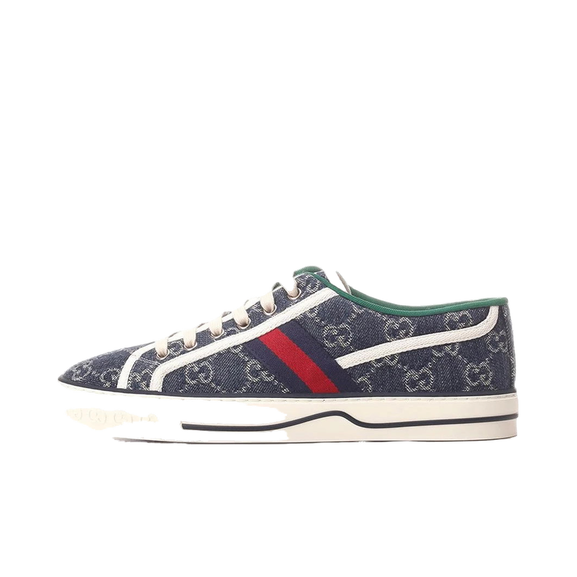 Tenisky a topánky Gucci Tennis 1977 Denim GG Print Šedá | 606111 2KQ10 4463