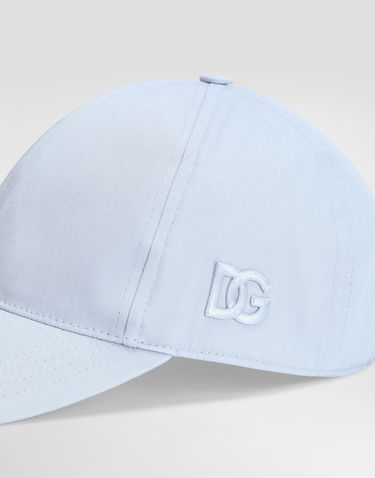 Šiltovka Dolce & Gabbana Dolce & Gabbana Cotton Gabardine Baseball Cap Modrá | GH590ZFUFNVB1581, 2