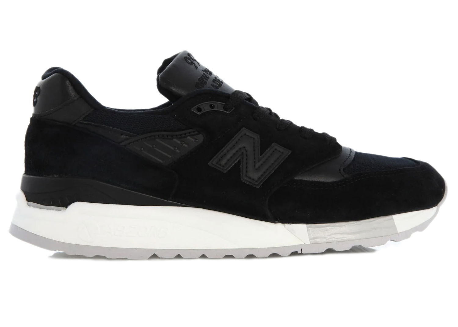 Tenisky a topánky New Balance 998 MiUSA Black White Grey Čierna | M998NJ, 0