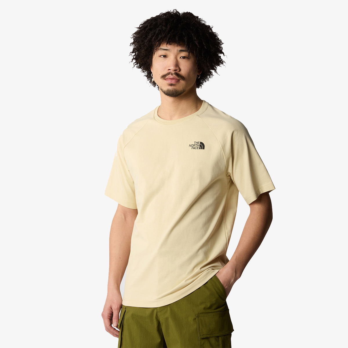 Tričko The North Face M S/S NORTH FACES TEE GRAVEL Béžová | NF0A87NU3X41, 0