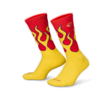 Ponožky Nike Everyday Plus Cushioned Mid Socks Žltá | IB2285-657, 2