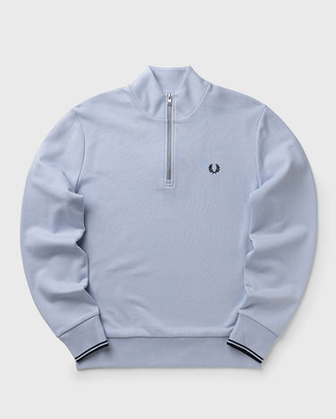 Mikina Fred Perry Half Zip Sweatshirt Modrá | M3574-146, 1