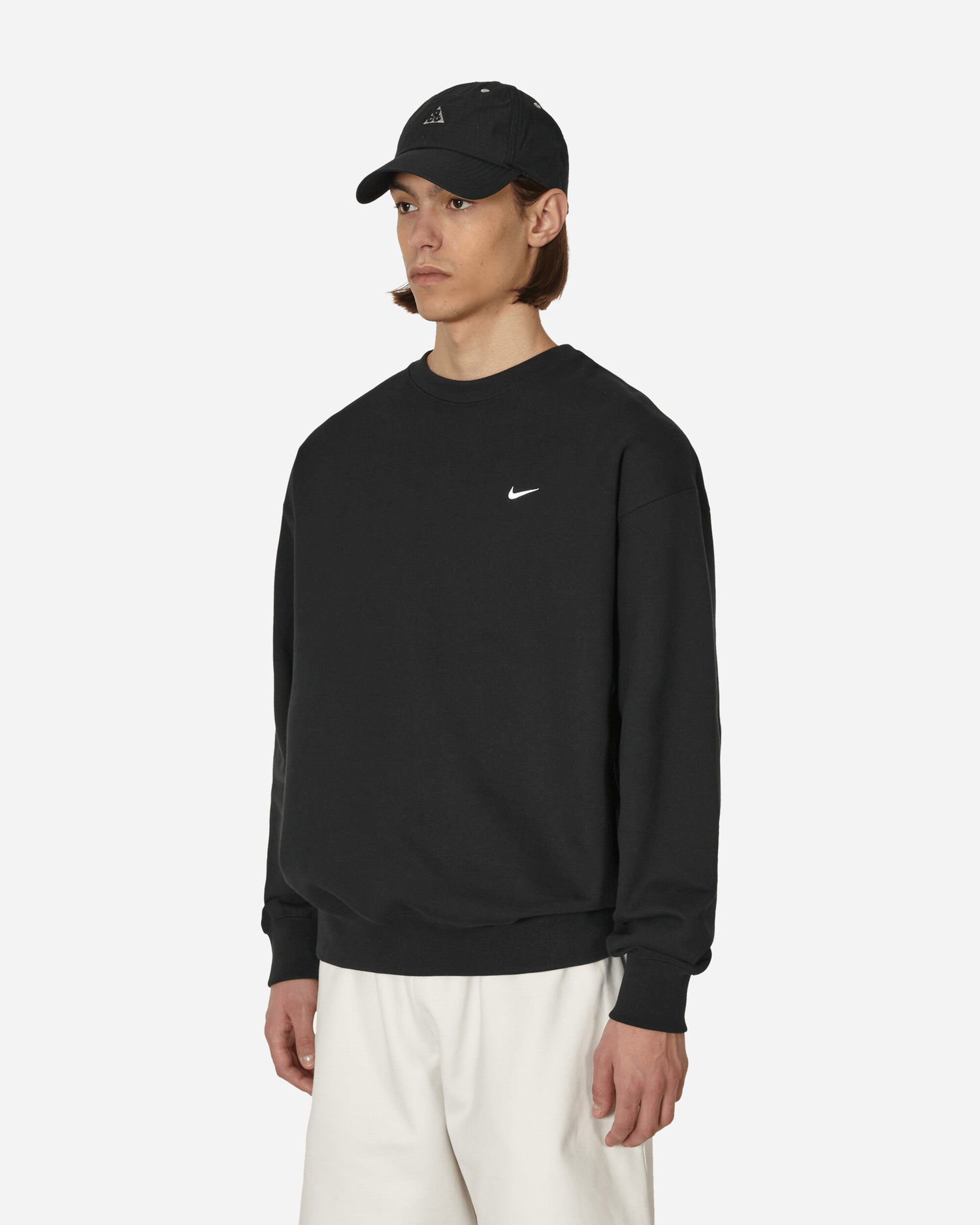Sveter Nike Solo Swoosh Crewneck Čierna | DX0811-010, 1