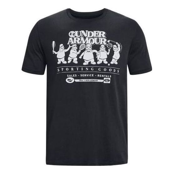 Tričko Under Armour Sporting Goods Graphic T-Shirt Čierna | 1376854-001, 0