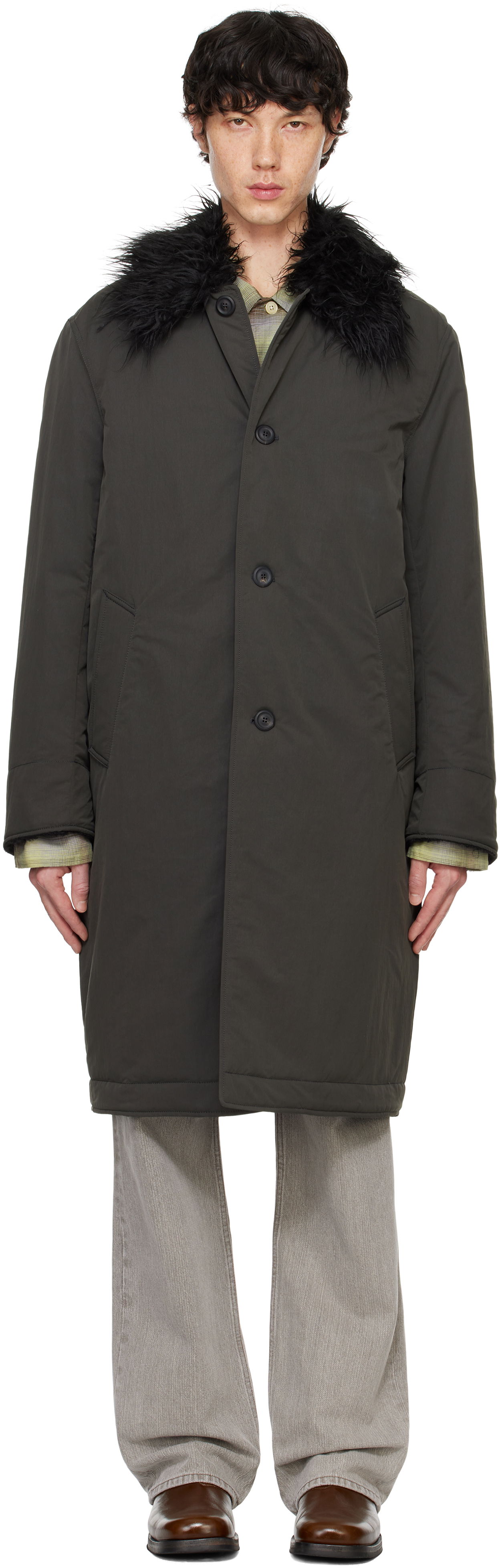 Parka OUR LEGACY Polar Coat Zelené | M4241PV, 0