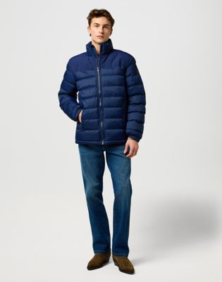 Prešívaná bunda Wrangler Wrangler Regular Packable Puffer Jacket Navy | 112371448:XXL, 1