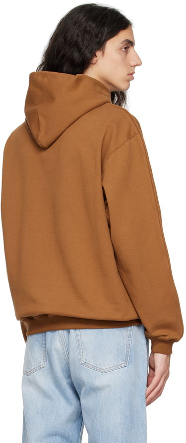 Mikina VETEMENTS Rubber Patch Hoodie Hnedá | VL16HD100X, 2
