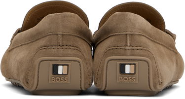Tenisky a topánky BOSS BOSS Suede Loafers Hnedá | 50541750, 1
