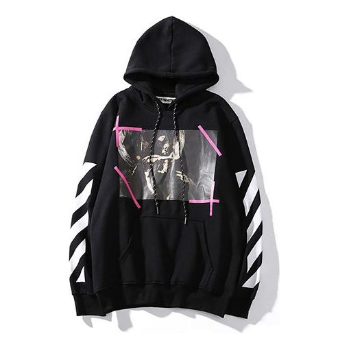 Mikina Off-White Painting Print Hoodie Čierna | CM21010205, 0