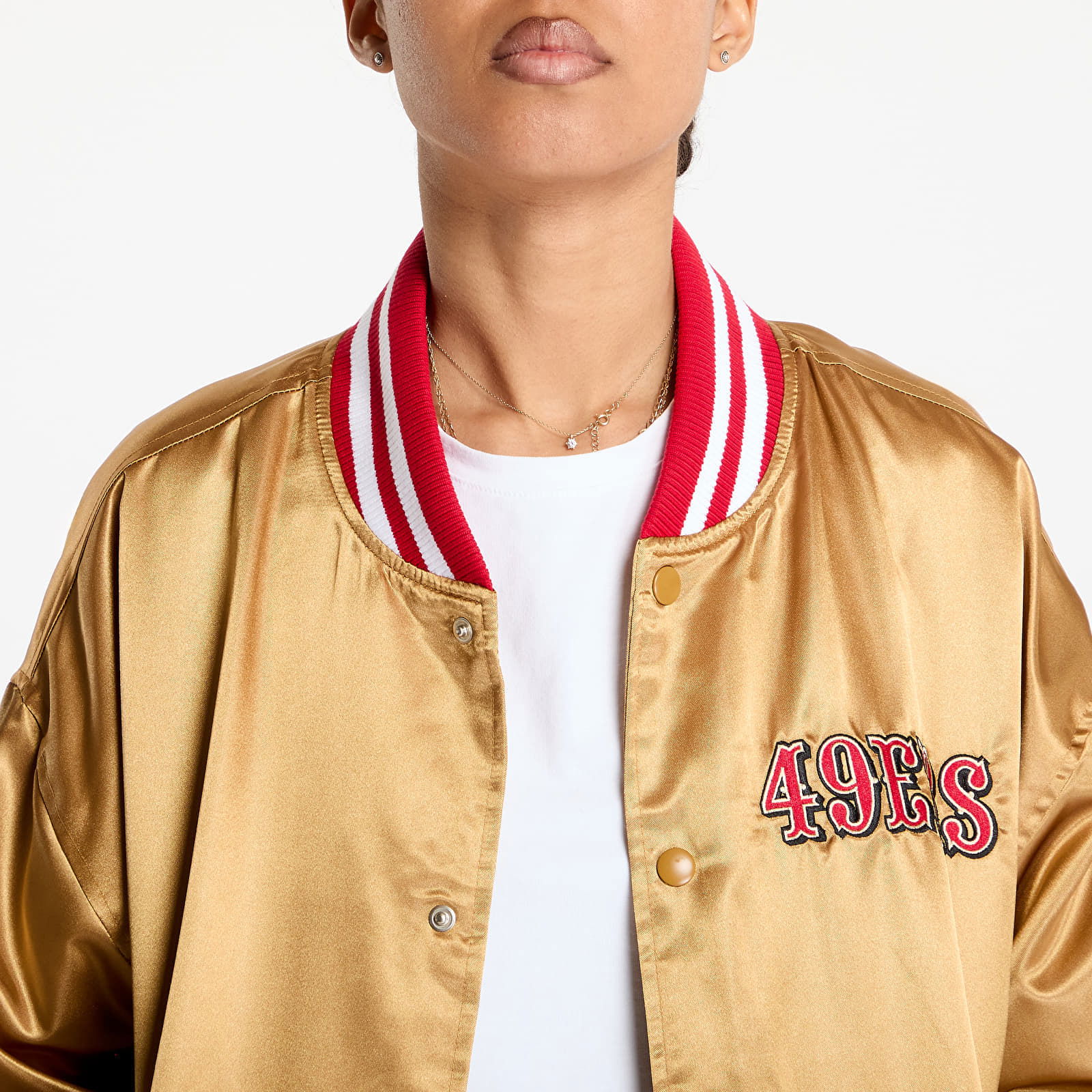 Satin Bomber Jacket