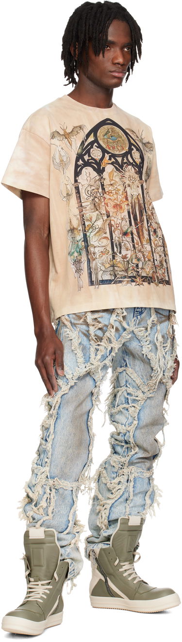 Tričko Who Decides War Who Decides War Gleaming Graphic Short Sleeve T-Shirt Béžová | 1110230022SS25, 3