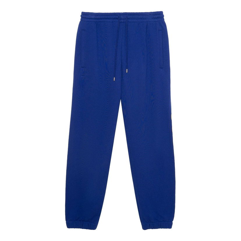 Tepláky Gucci Tiger Cotton Jogging Pants Modrá | 681145-XJD3Y-4120