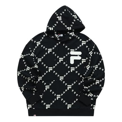 Mikina FILA Fusion Logo Out of Box Hoodie Čierna | T11U216205F-BK, 0