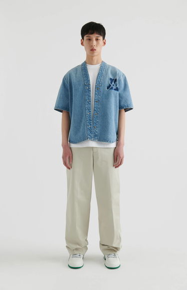 Košeľa AXEL ARIGATO Coach Shirt Modrá | A2187001, 4