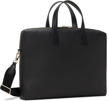 Cestovná taška Paul Smith Paul Smith Leather Signature Stripe Folio Briefcase Čierna | M1A-8038-CMULTI-79, 2