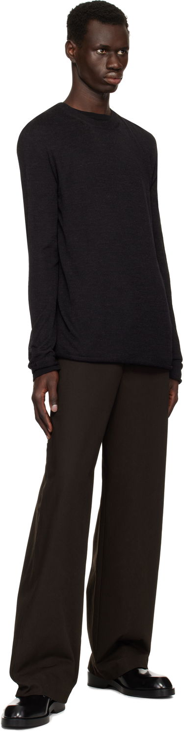 Sveter Jil Sander Jil Sander Layered Sweater Čierna | J47FV0111_JTN381, 3