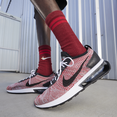 Tenisky a topánky Nike Air Max Flyknit Racer Červená | FD2764-600, 3