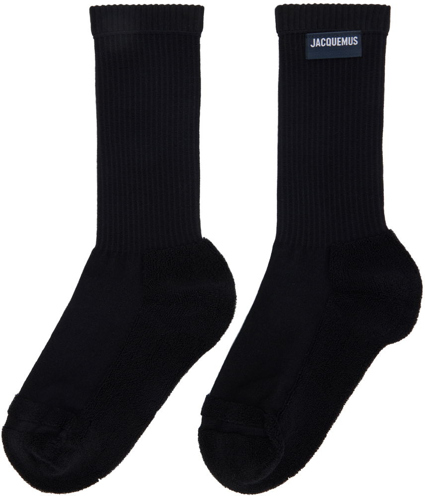 Spodná bielizeň a ponožky Jacquemus Le Papier 'Les Chaussettes À L'Envers' Čierna | 21H213AC004-5000, 1