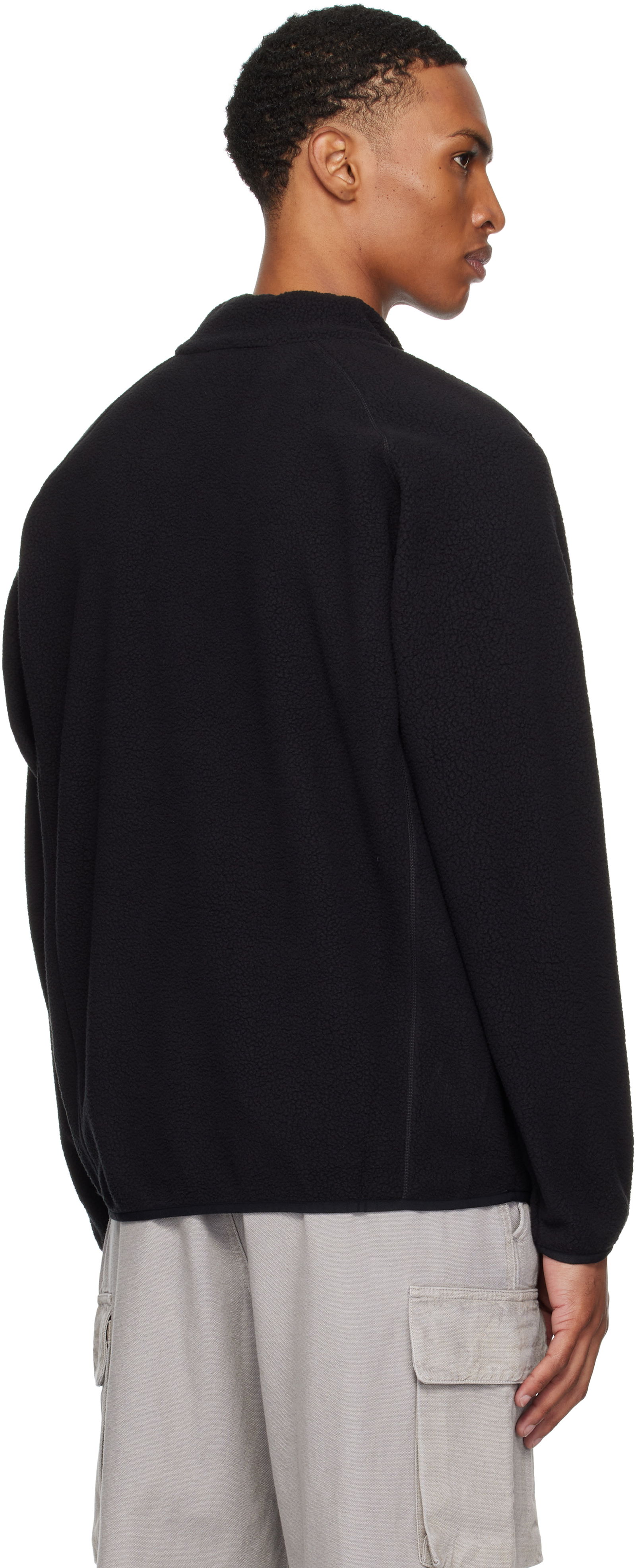Fleece Button Up Jacket