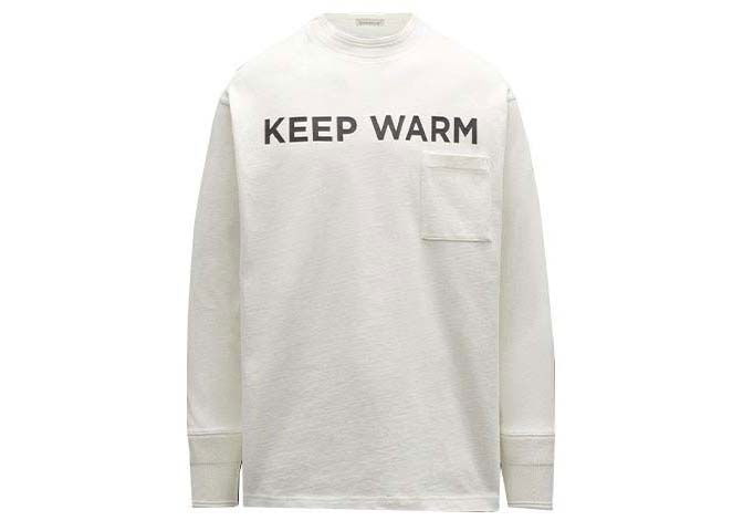 Sveter Moncler Keep Warm Sweatshirt Biela | G20918D00006899H5003