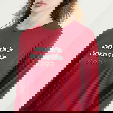 Pyžamo SKIMS CPFM Long Sleeve & Flannel Pant Sleep Set Santa'S Fav Print Rôznofarebný | ST-SET-10060W-SFB, 7