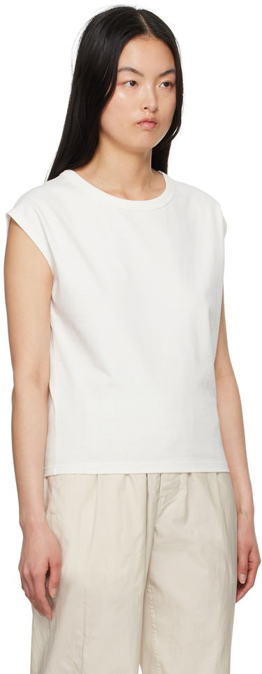 Tielko LEMAIRE LEMAIRE Cap Sleeve T-Shirt Červená | TO1167 LJ1010, 4