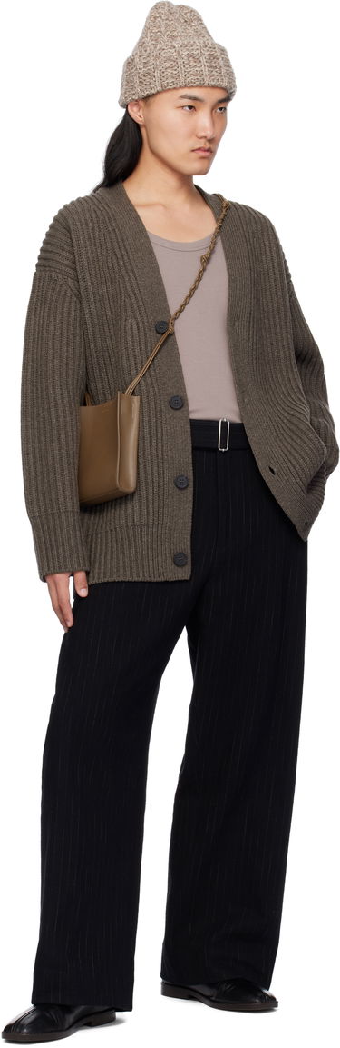 Sveter Studio Nicholson Studio Nicholson Pomona Knit Cardigan Hnedá | POMONA SN - 762, 3