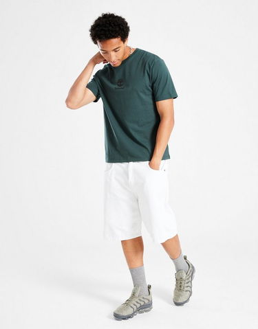 Tričko Timberland New Small Logo Print Short Sleeve T-Shirt Zelené | TB0A6WWTA0M1, 2