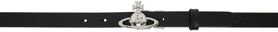 Opasok Vivienne Westwood Small Orb Buckle Belt Čierna | 8201006HU-L0022-LA, 0
