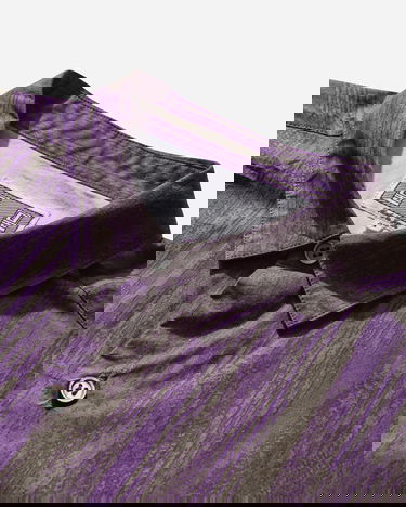 Košeľa Cav Empt FK Pattern Big Shirt Fialová | CES27SH06 GREY, 3