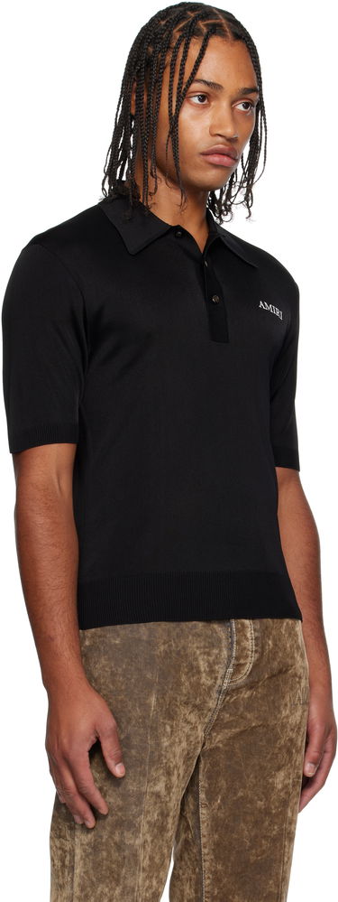 Polo tričko AMIRI AMIRI Spirit Polo Čierna | AMKNPO1067, 1