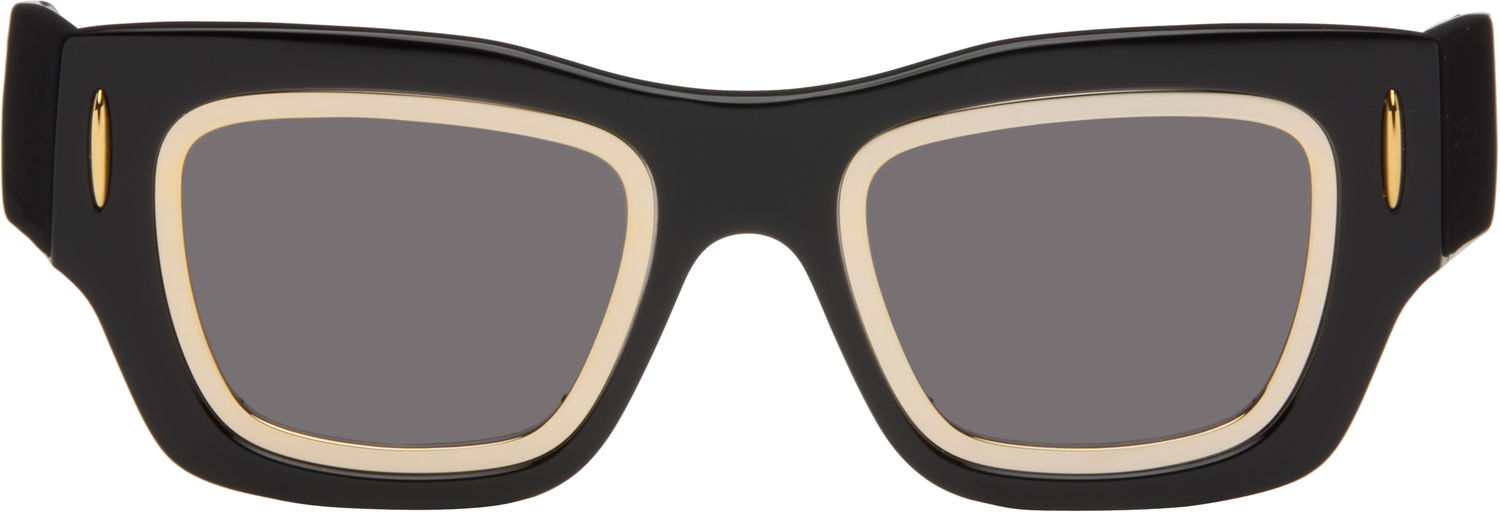Slnečné okuliare Loewe Loewe Cinema Double Layer Sunglasses Čierna | LW40168IM5301A 840126861389, 0