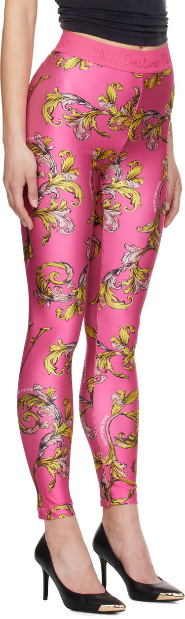 Legíny Versace Versace Jeans Couture Barocco Print Leggings Ružová | E78HAC101_EJS470, 1