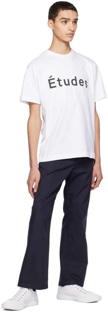 Tričko Études Wonder T-Shirt Biela | C00ME101A00700, 3