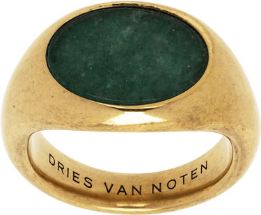 Prsteň Dries Van Noten Dries Van Noten Stone Signet Ring Metalická | 251-028203-092, 0