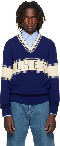 Valentino 'Chez Valentino' Jacquard Pattern Sweater